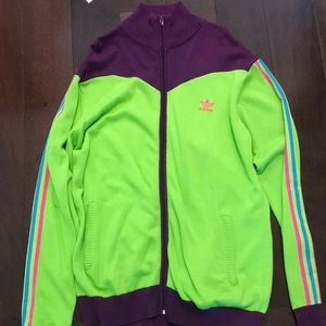 Adidas Color-Block knitted sweater